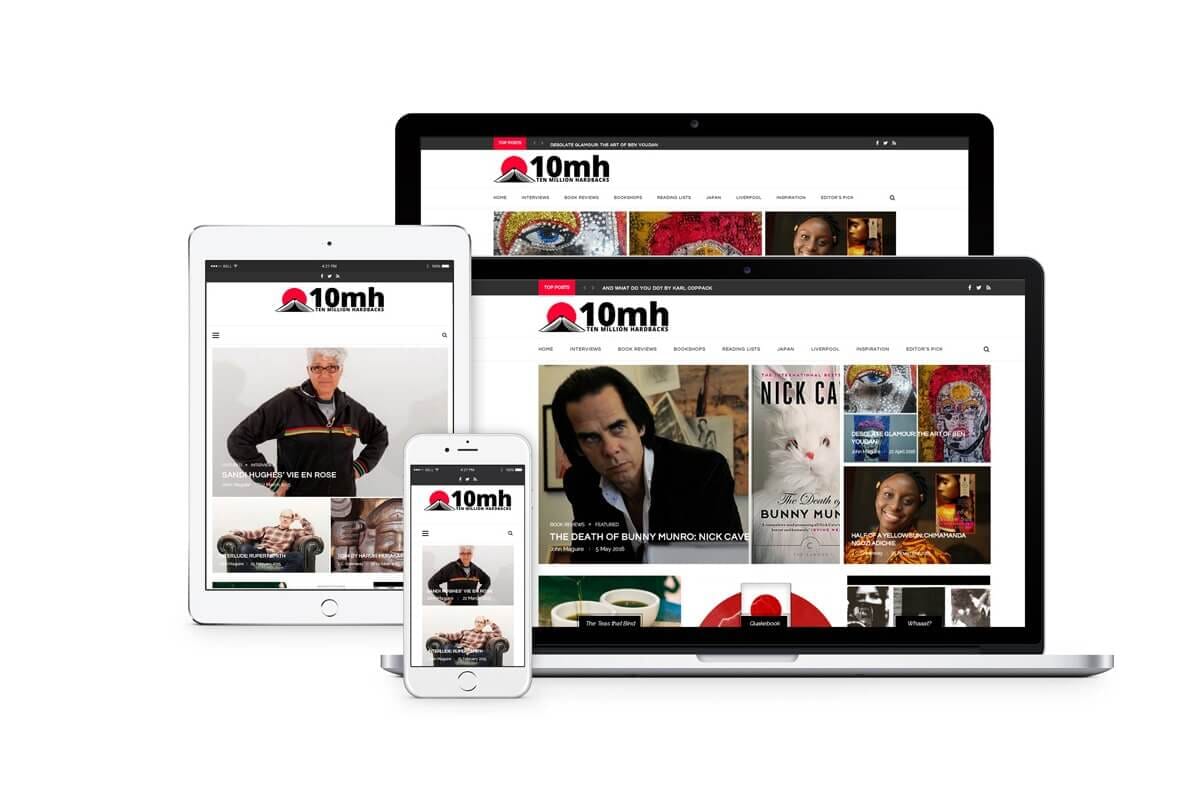 mockup showing website made byHere's the Cavalry displayed on various devices