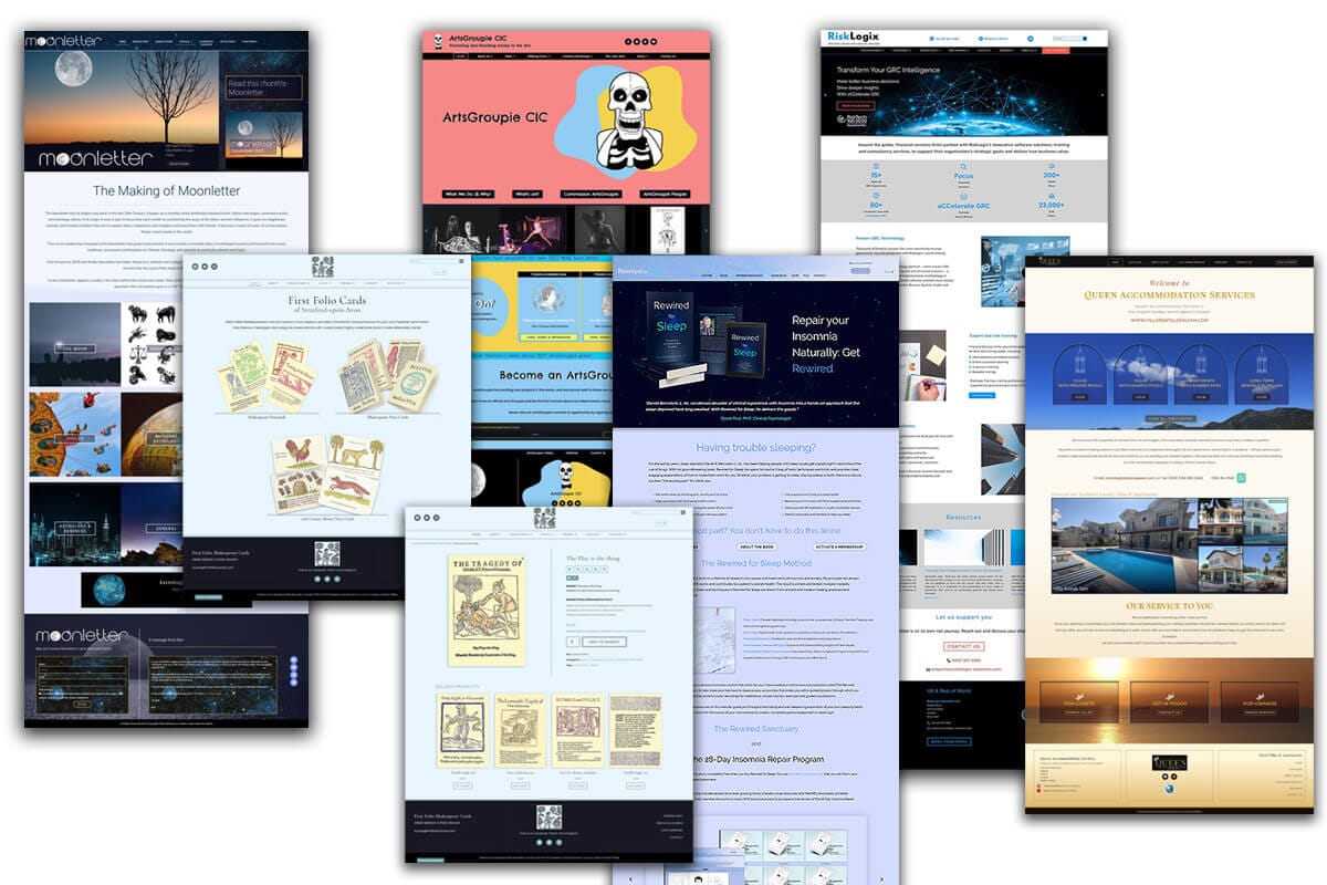 new website services header